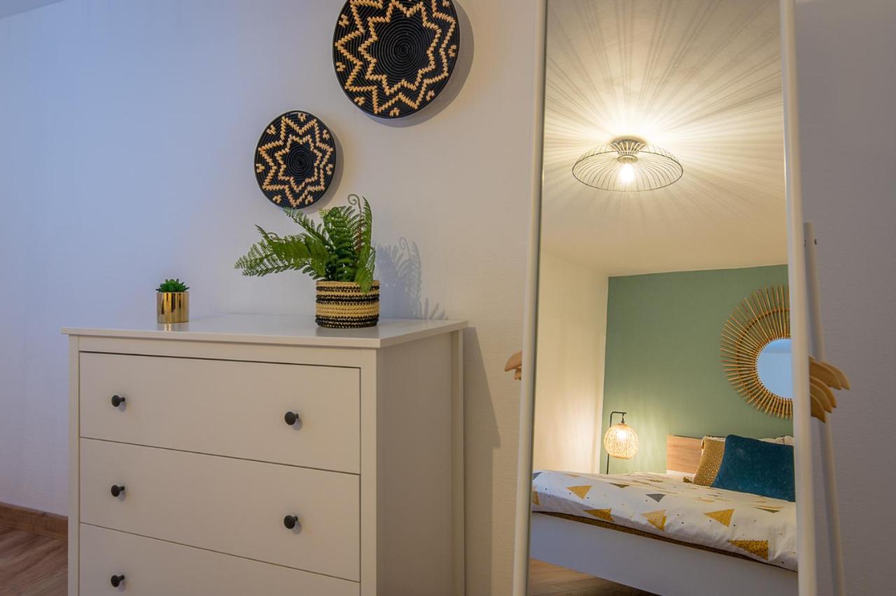 Appart 4 Pers Design Et Cosy Avec Jardin Au Coeur De Sélestat Exterior foto